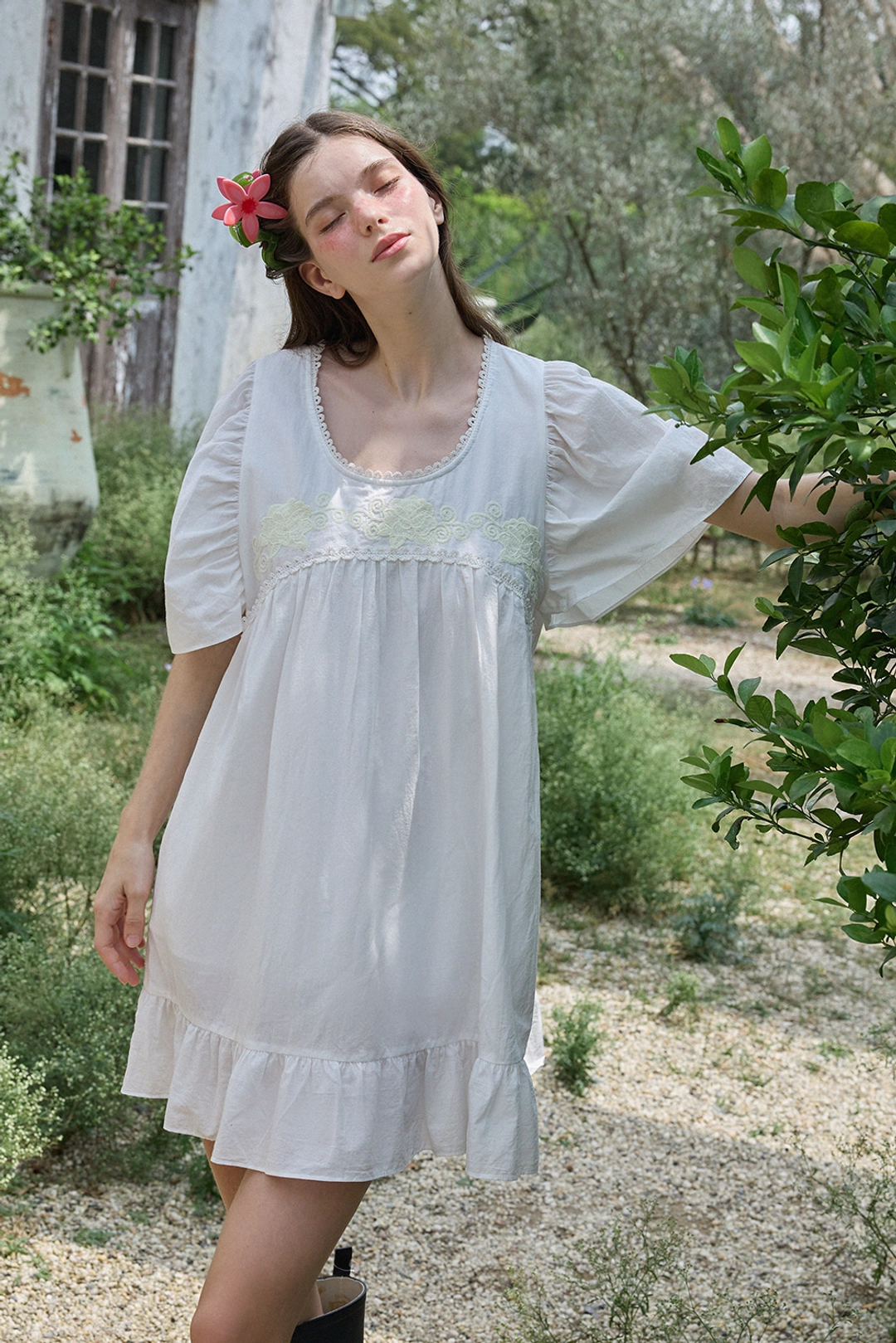 위드아웃썸머 Romantic vintage mini dress 상품 이미지 2