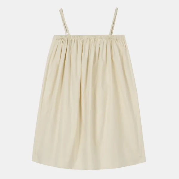 [예약배송 5/11일 출고 예정] banding string flared top (light beige)