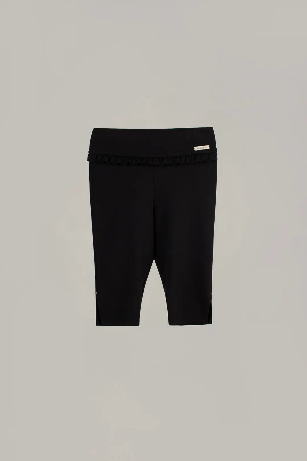 오버듀플레어 FRILL BIKER SHORTS_BLACK 상품 이미지 3