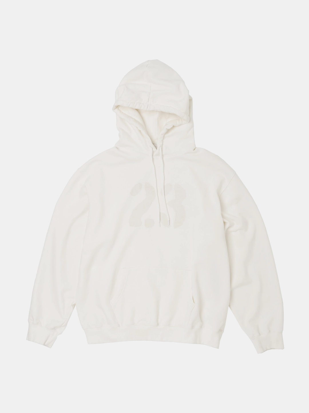 낫띵에브리띵 VINTAGE WASHED HOODIE IN OFF WHITE 상품 이미지 1