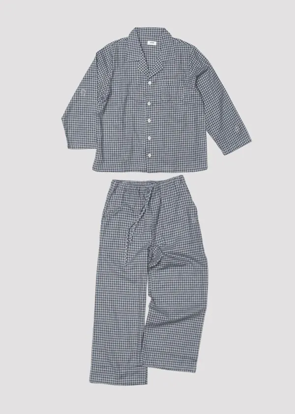 PAJAMA FLANNEL NAVY CHECK