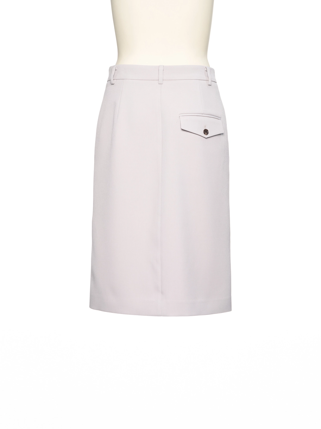 푸쉬버튼 PF26 LIGHT GRAY FOLDED TUCK SKIRT 상품 이미지 3