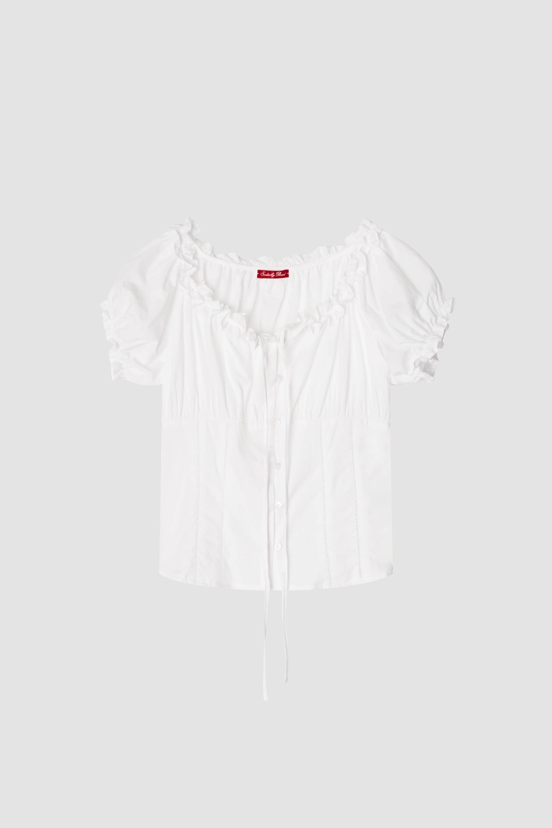 Thea White Blouse