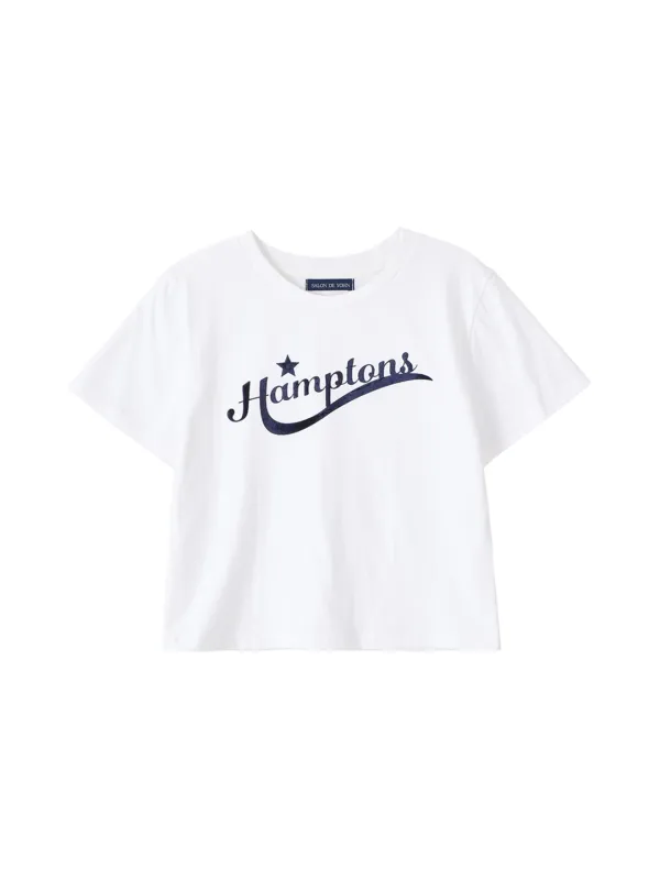 Hampton Crop T_ White+Navy
