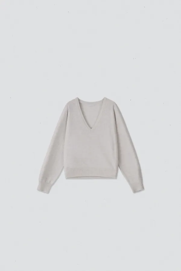 28064_Pure cashmere V-neck