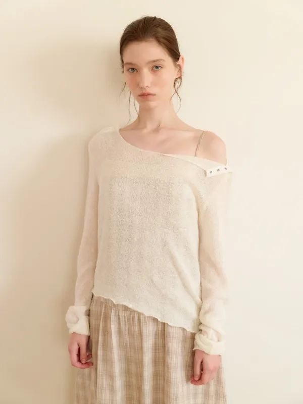 BOUCLE SNAP TOP [ CREAM ]