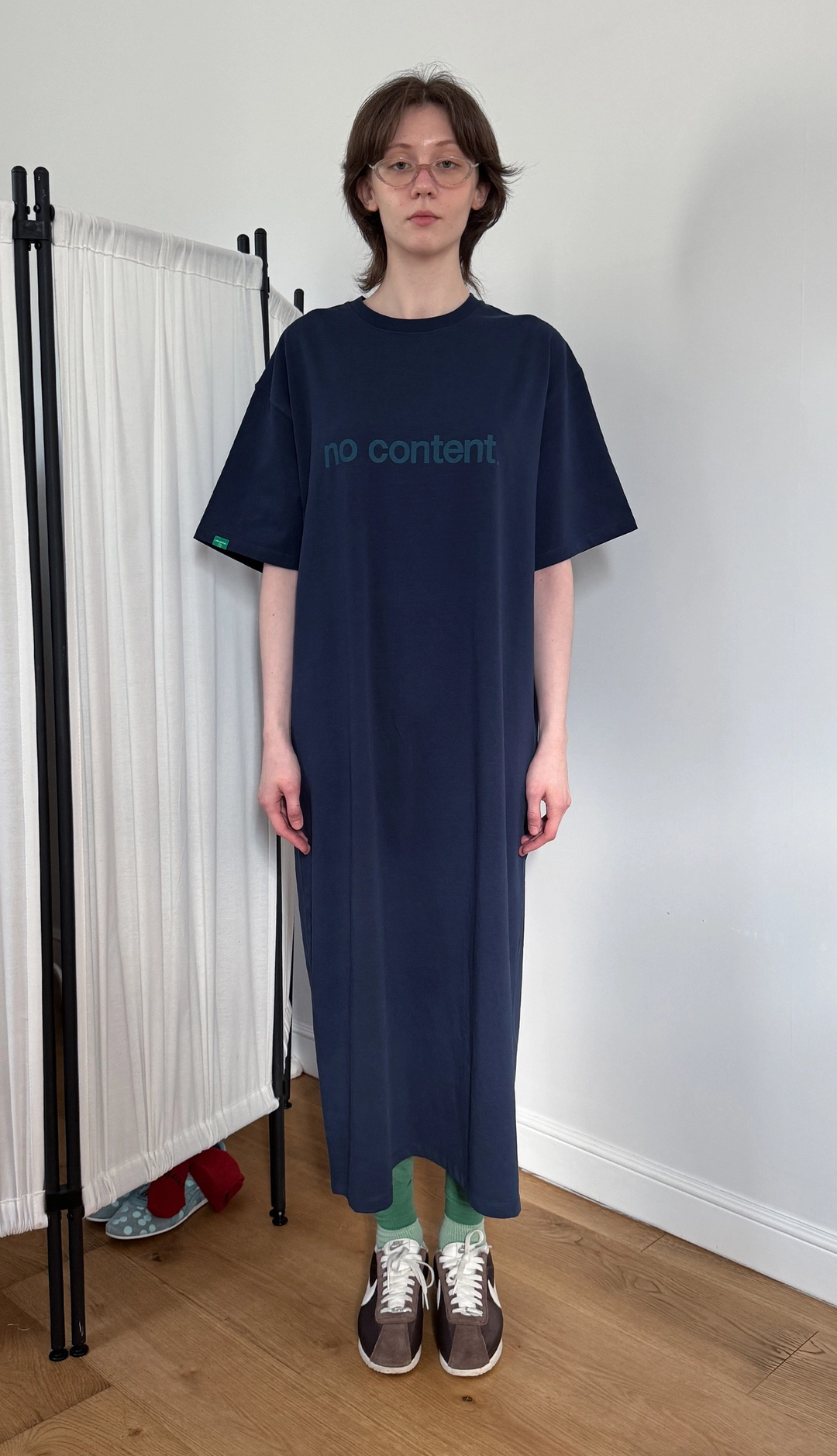 노컨텐츠 181. Nocontent Long OPS _ Navy 상품 이미지 3