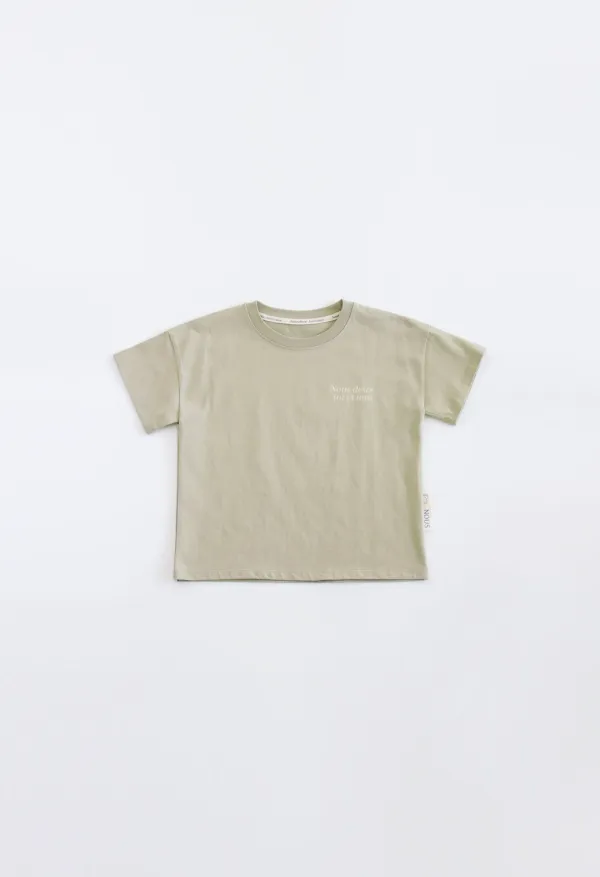 MON CHER T (JUNIOR- LIGHT KHAKI)