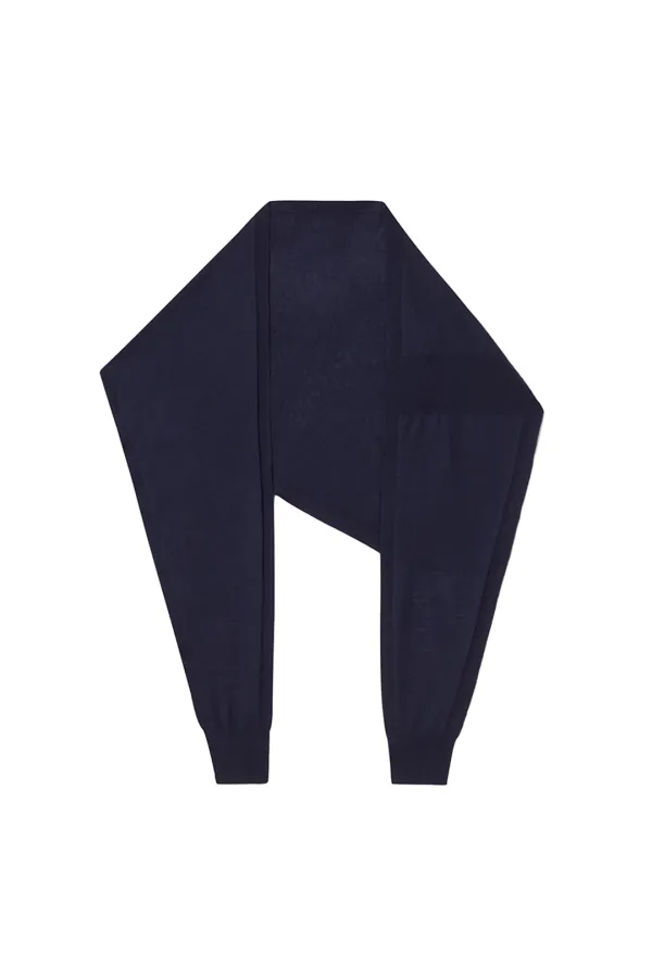 BRISE KNIT MUFFLER [NAVY]