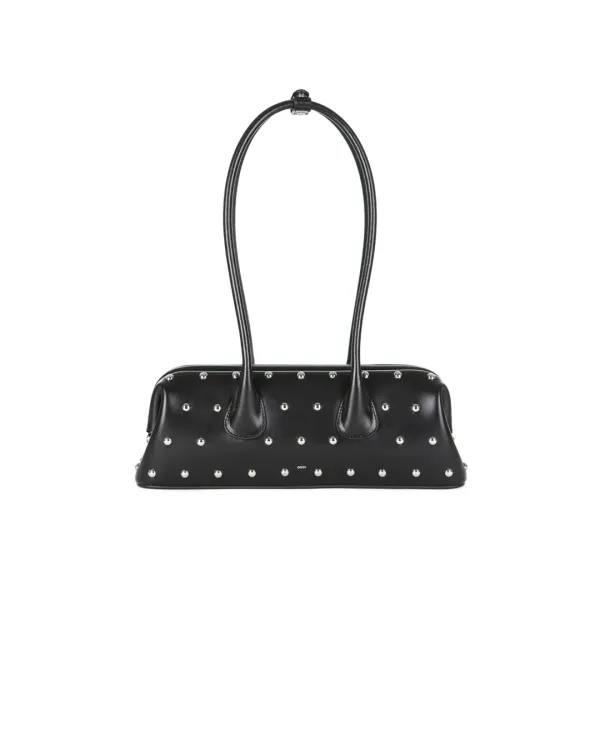BOAT WIDE MINI [BLACK STUD]