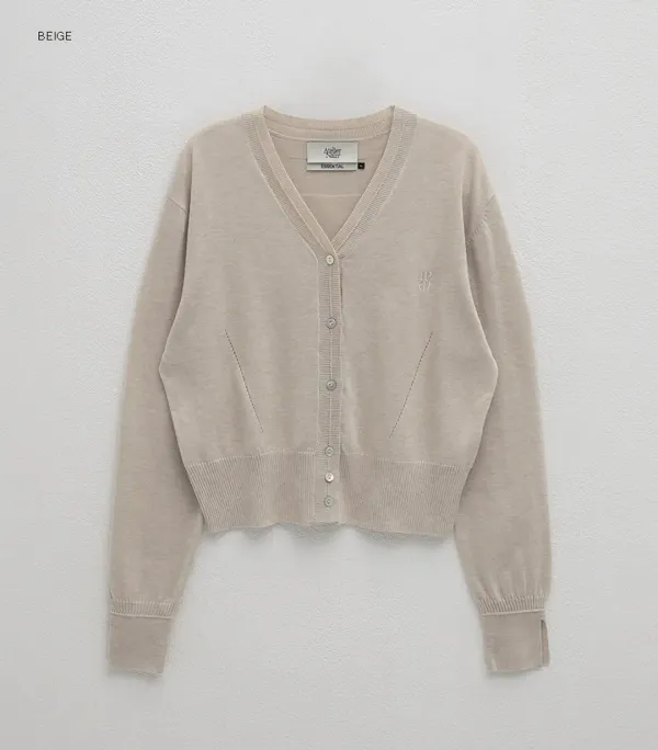 (CD-2191)ESSENTIAL WOOLCY KNIT CARDIGAN