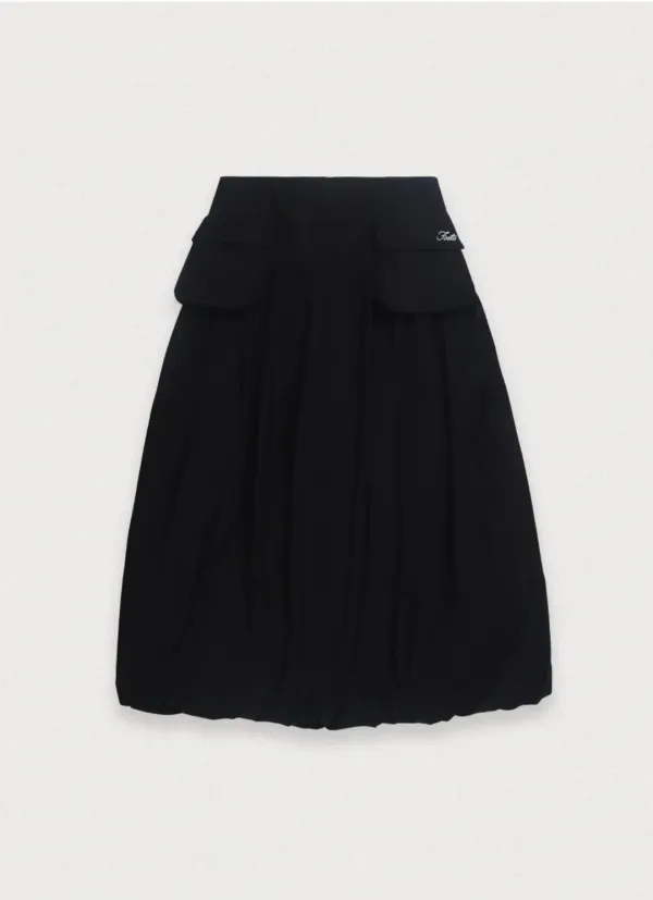 LOOMY SKIRT - BLACK