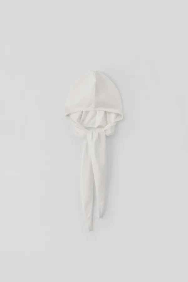 Hoodie Jersey Muffler_White