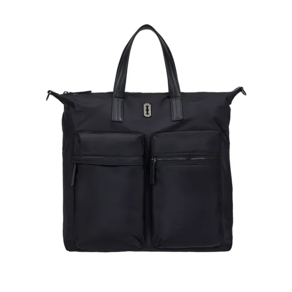 Hey City Pocket Tote M (헤이 시티 포켓 토트 미듐) Black