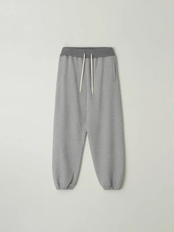 L\'eau sweat pants_melange grey