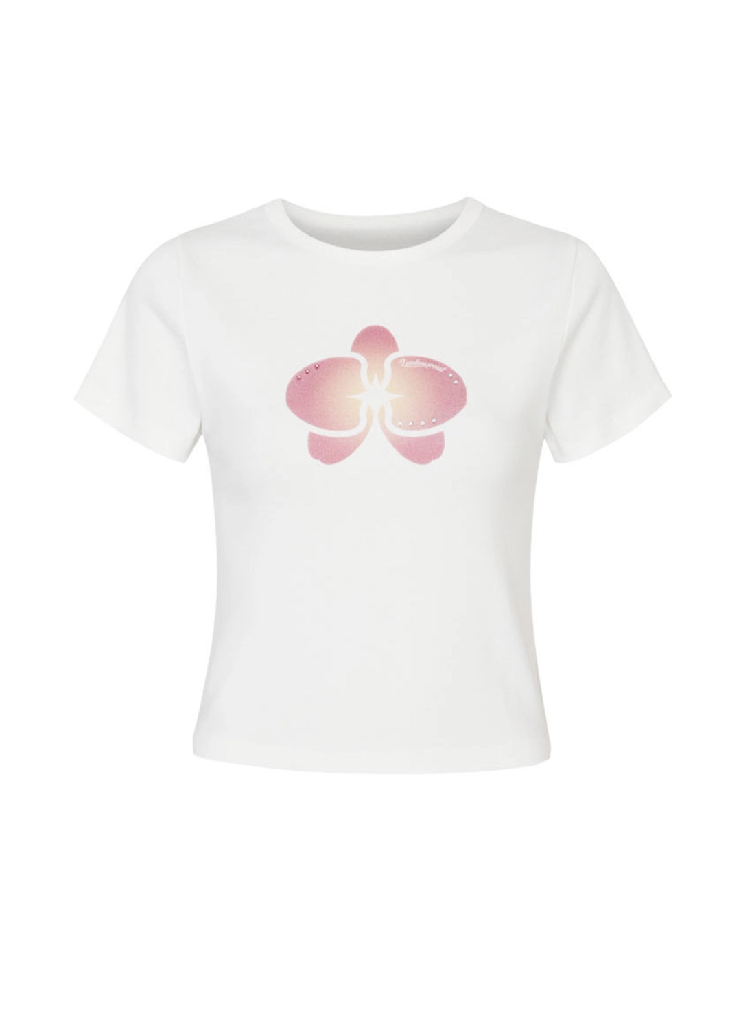 루루서울 Orchid Cubic T-Shirt (Ivory) 상품 이미지 1