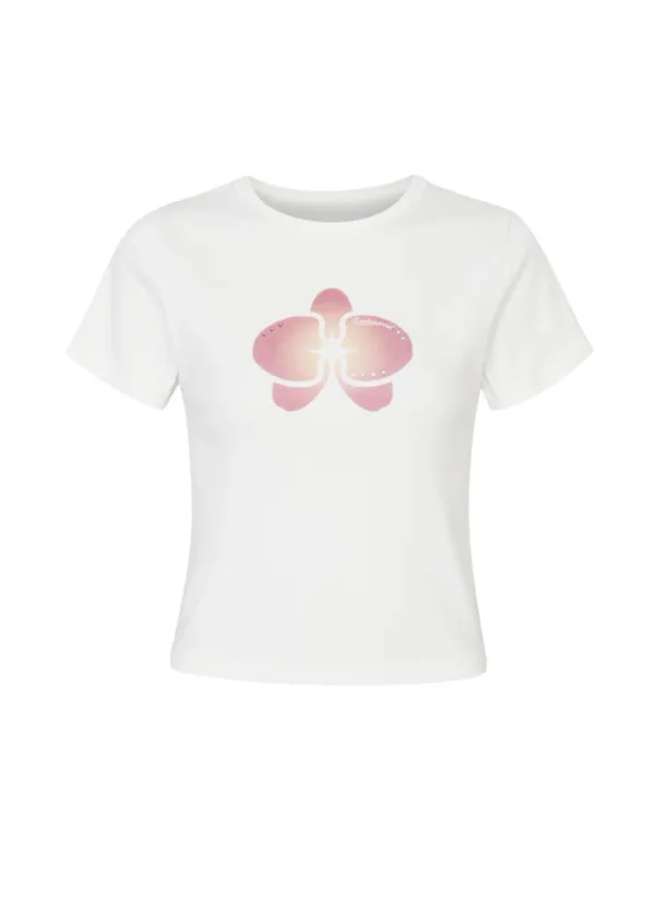 Orchid Cubic T-Shirt (Ivory)