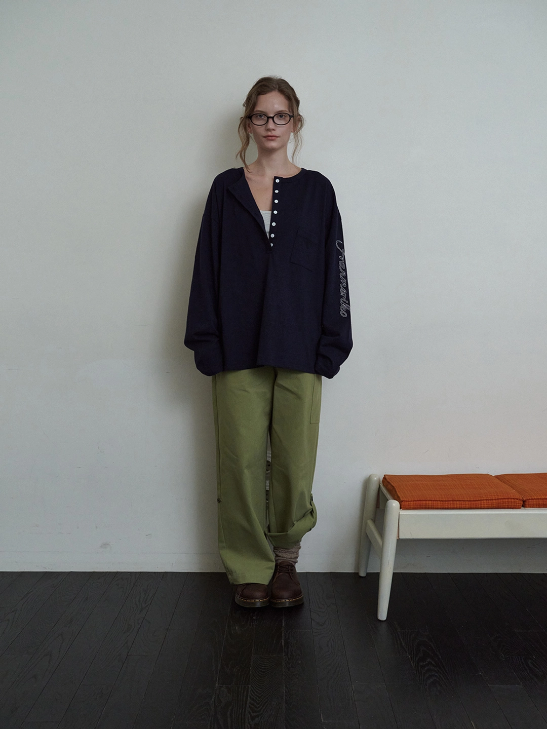 프랑메리코 Taz Work Pants - Olive 상품 이미지 1