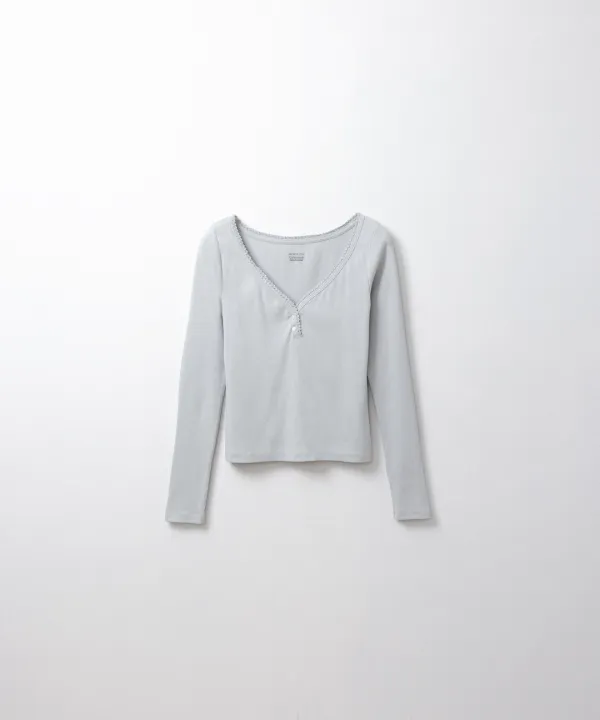 릴리 티셔츠 (blue gray)