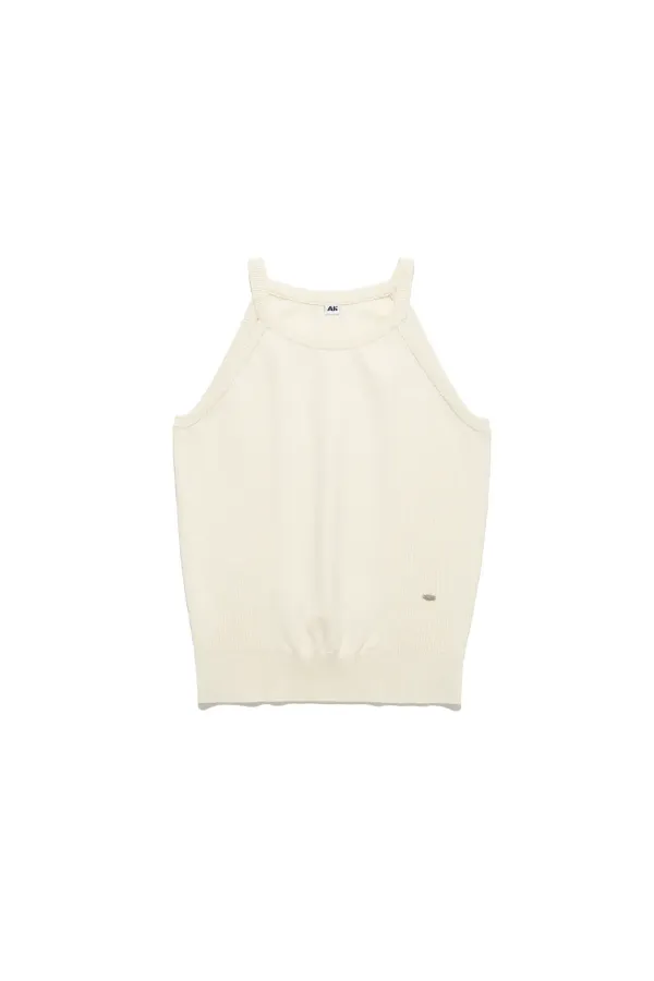 Knit Sleeveless Ivory