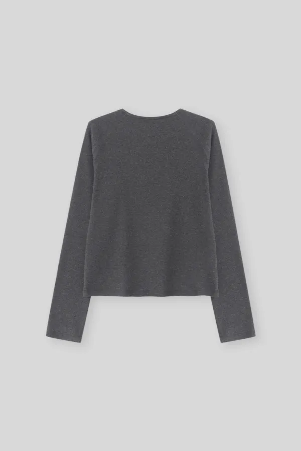 Raglan sleeve t-shirt (charcoal)