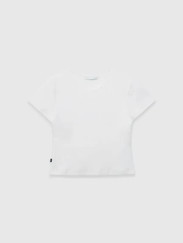 21st 예약주문 [Essential] Base Cropped T (White)