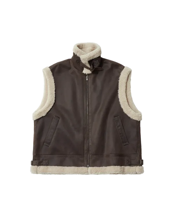 hoo vest (brown)