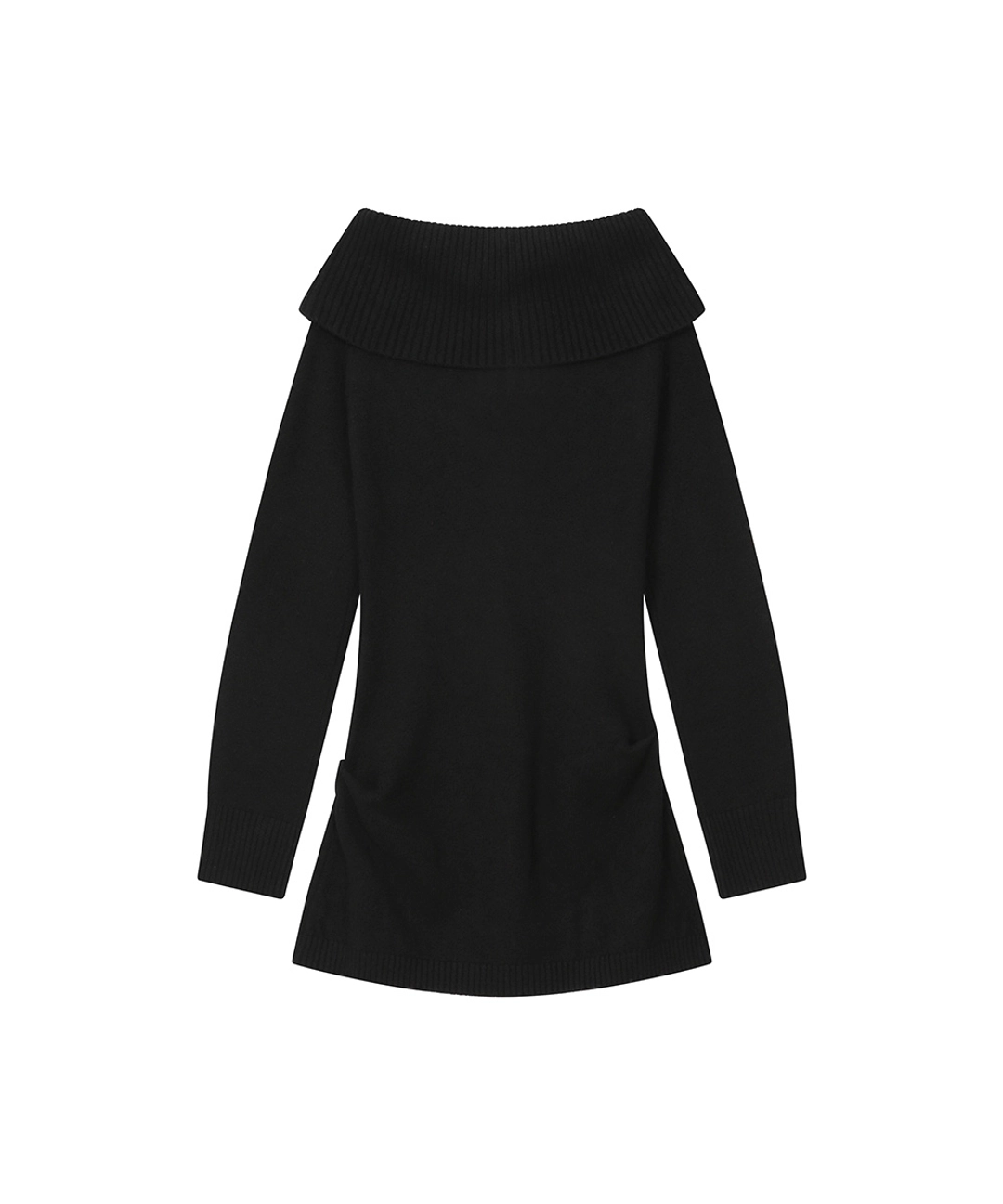 미세키서울 Double button knit one piece BLACK 상품 이미지 3