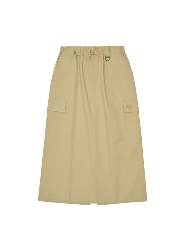 ALL-DAY CARGO SKIRT_BEIGE