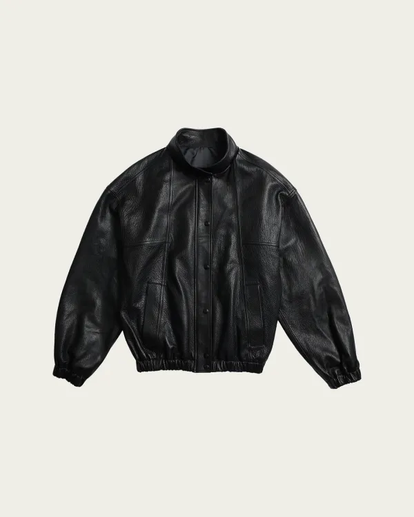 (3차) Caden Leather Jacket