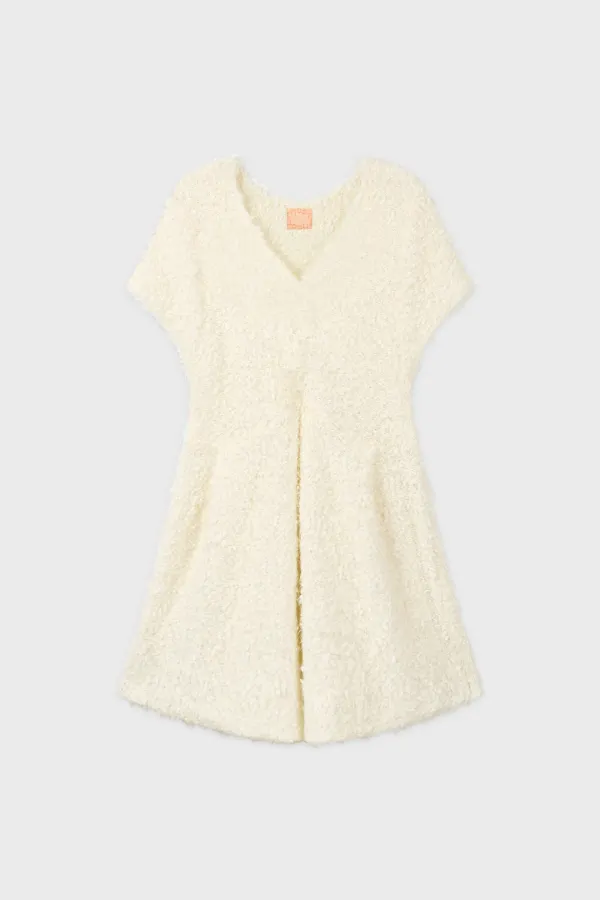 V-Neck Flare Knit (Ivory)