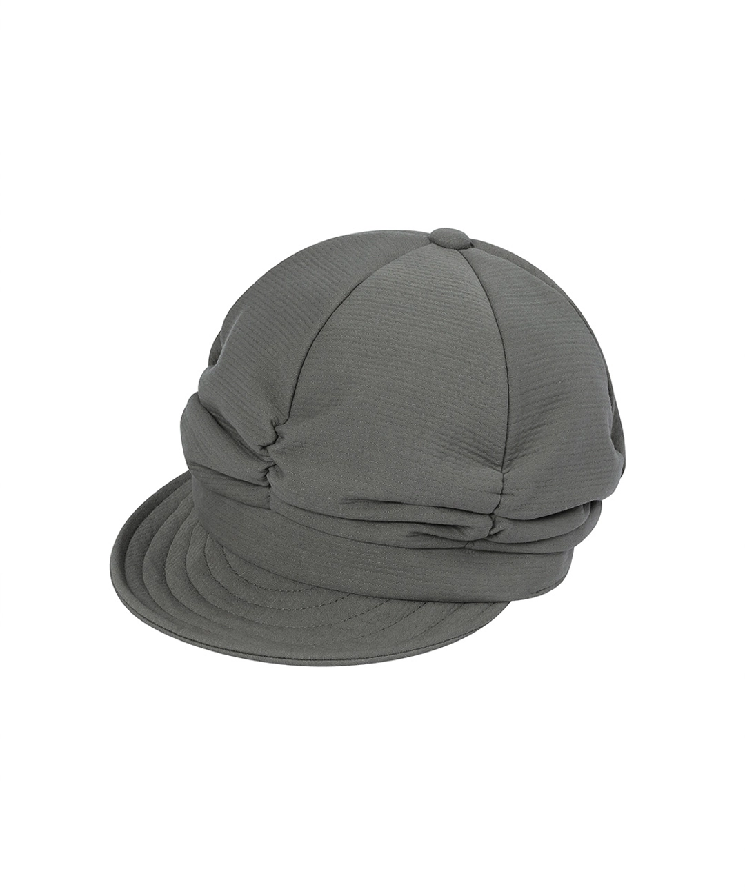 미세키서울 [레이 PICK] Pleats shirring cap GREY 상품 이미지 2