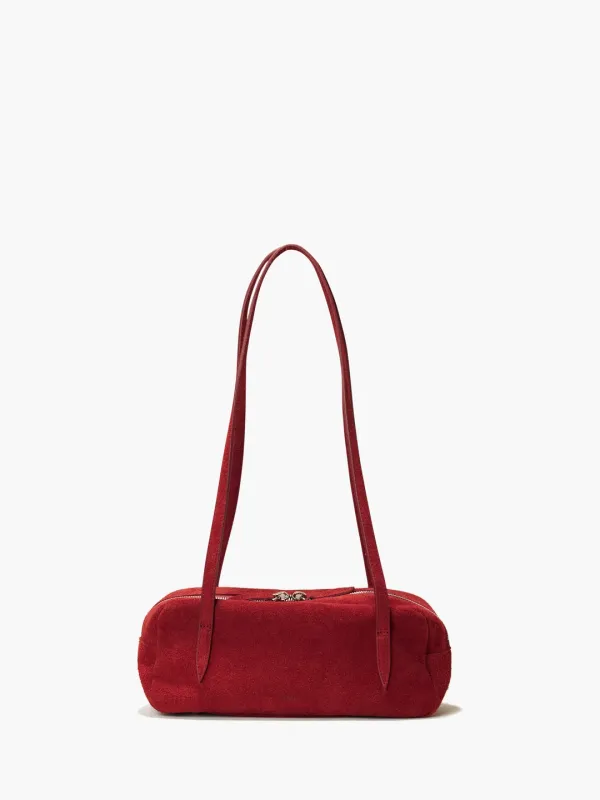 Willo Flute Bag Mini Suede Red