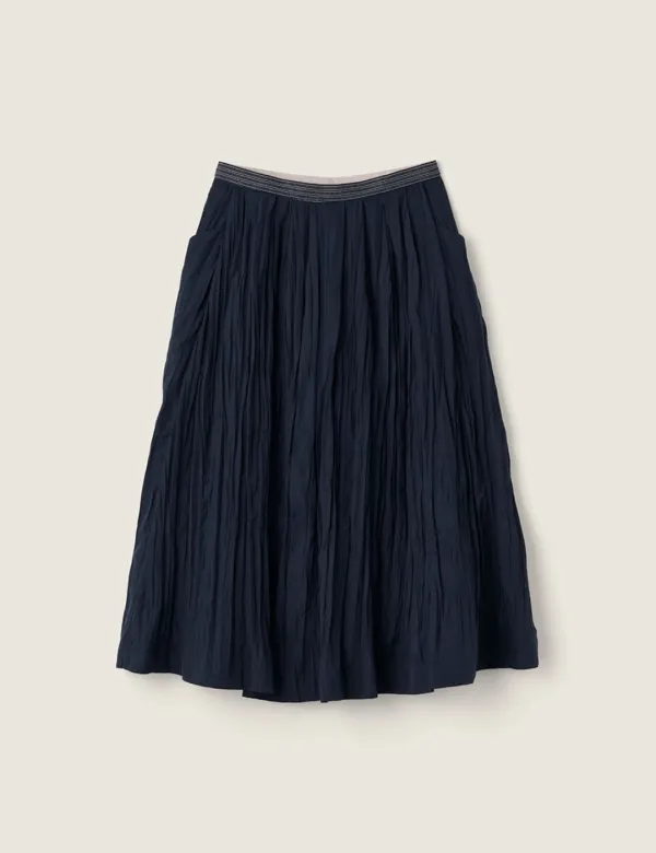 Tautou Flare Skirt (Navy)