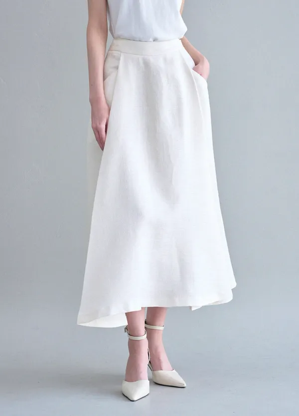  [25-36]  Darlene Tweed Pintuck Skirt  달린 트위드 핀턱 스커트 (여름-하객룩-클래식룩-데일리룩-격식룩-고급-트위드-플리츠-투피스-셋업-빅사이즈-자체제작) 