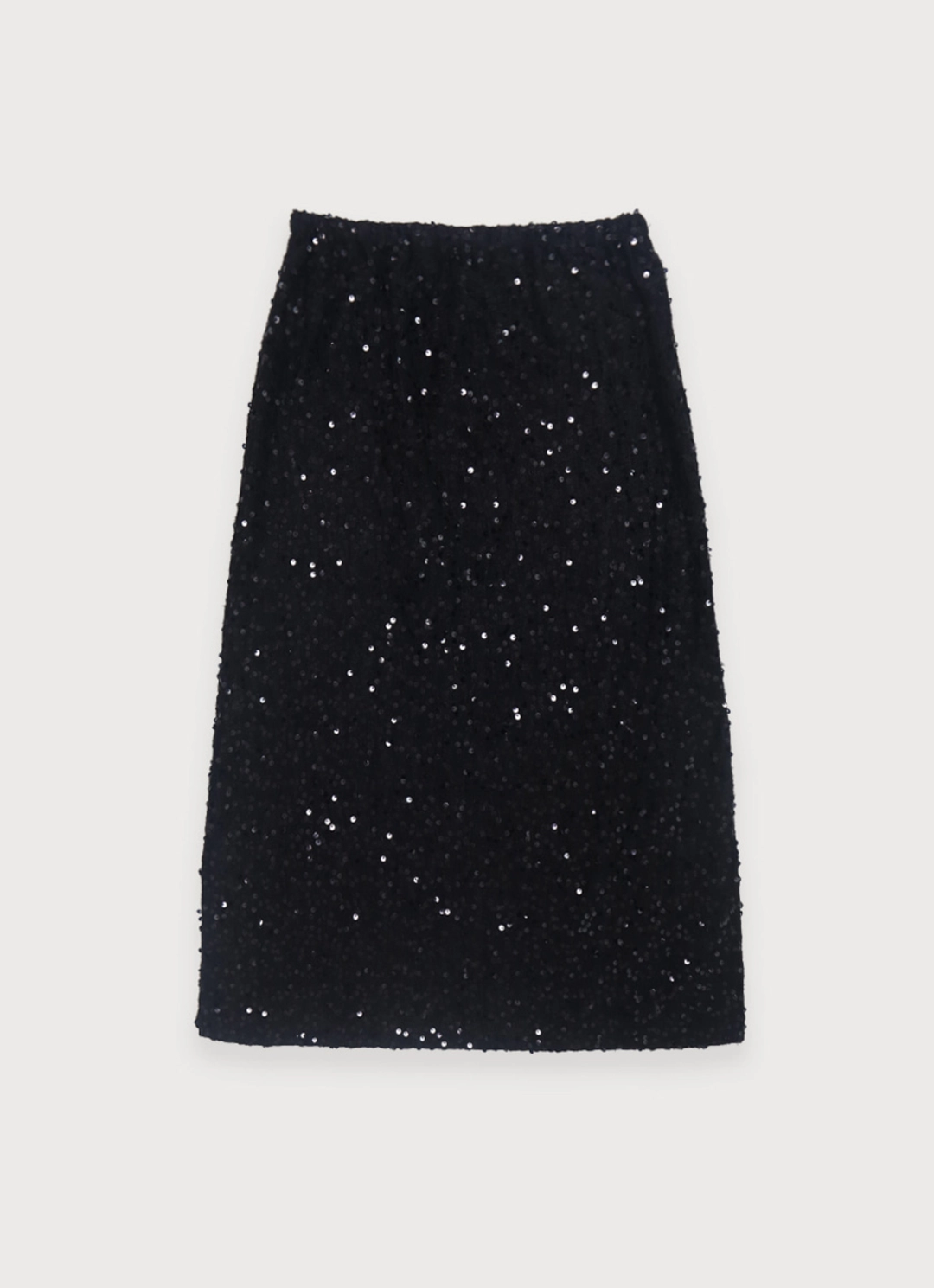 포에토 SNOW LAYERED SKIRT - BLACK 상품 이미지 2