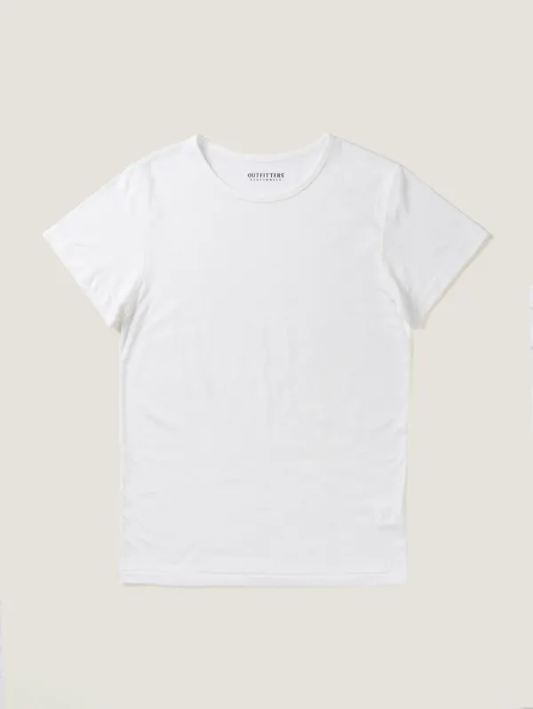 ALWAYS CREW NECK T-SHIRT [ White ] 1st Reorder