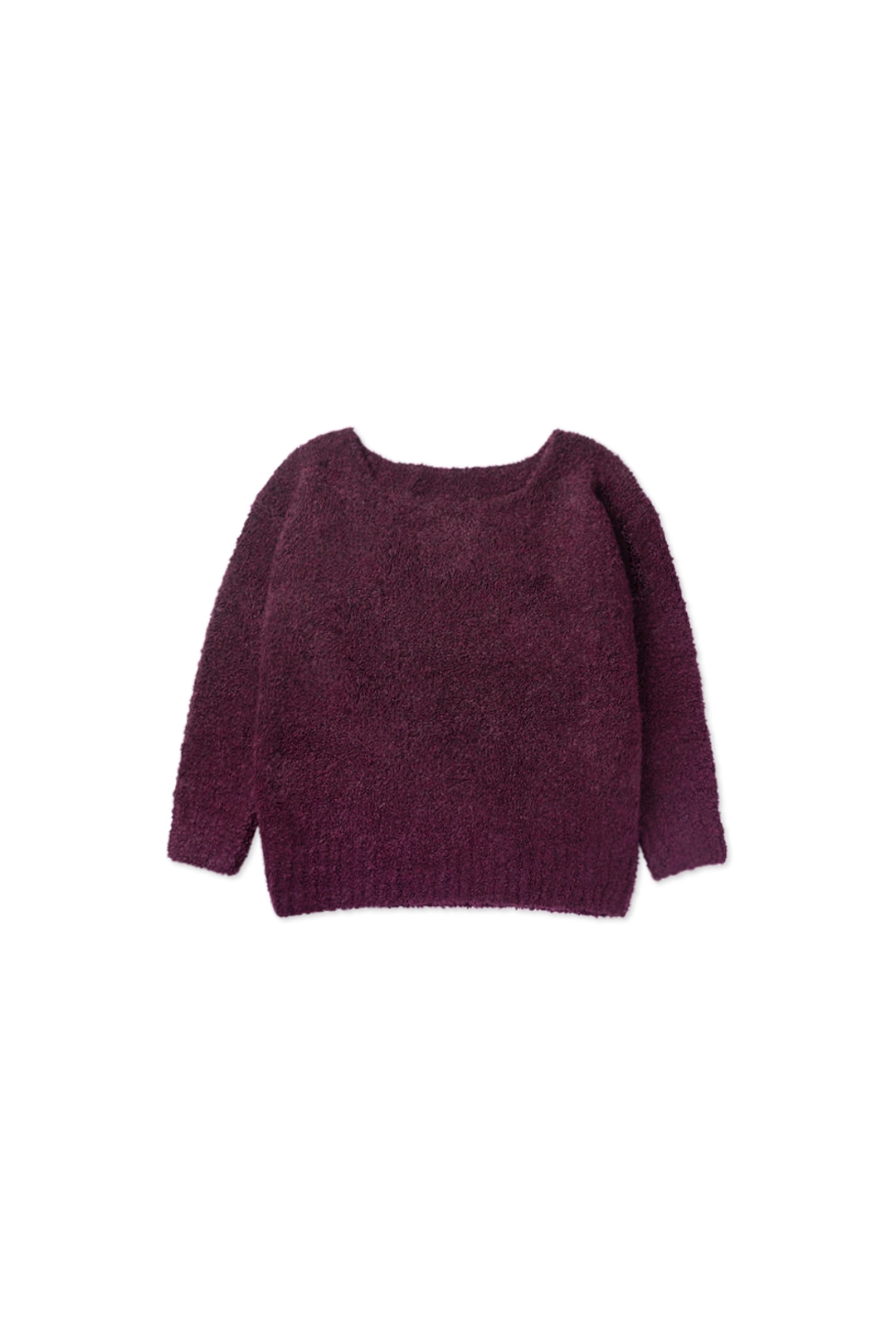 위드아웃썸머 Blush boucle knit_purple 상품 이미지 1