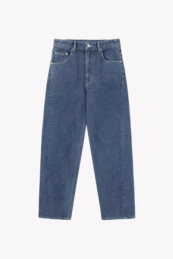 Riel Twisted Denim Pants (Blue)