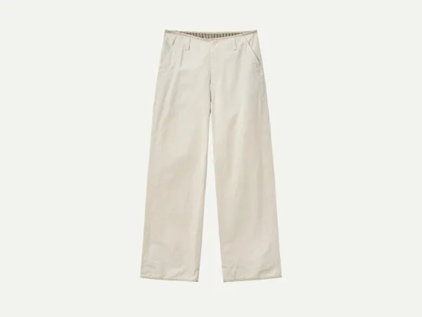 Via Melisa cotton pants (Oat beige) - viaplain