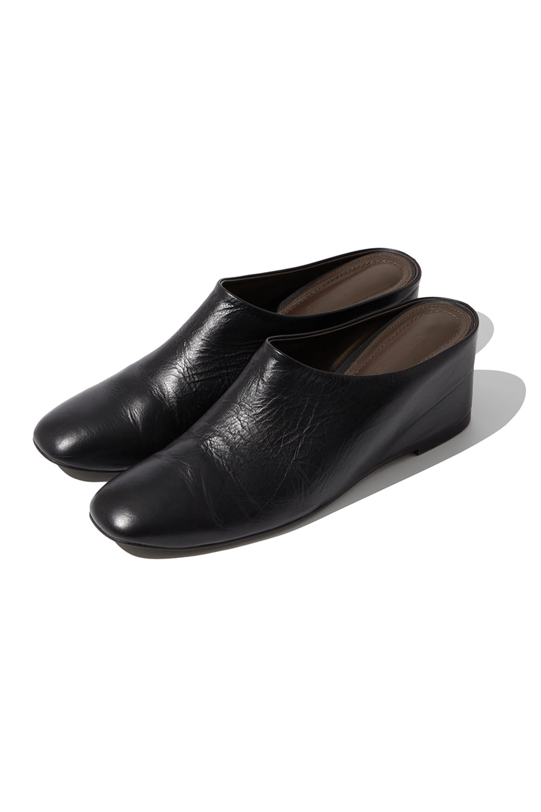 르917 MINIMAL WEDGE MULES [BLACK] 상품 이미지 2