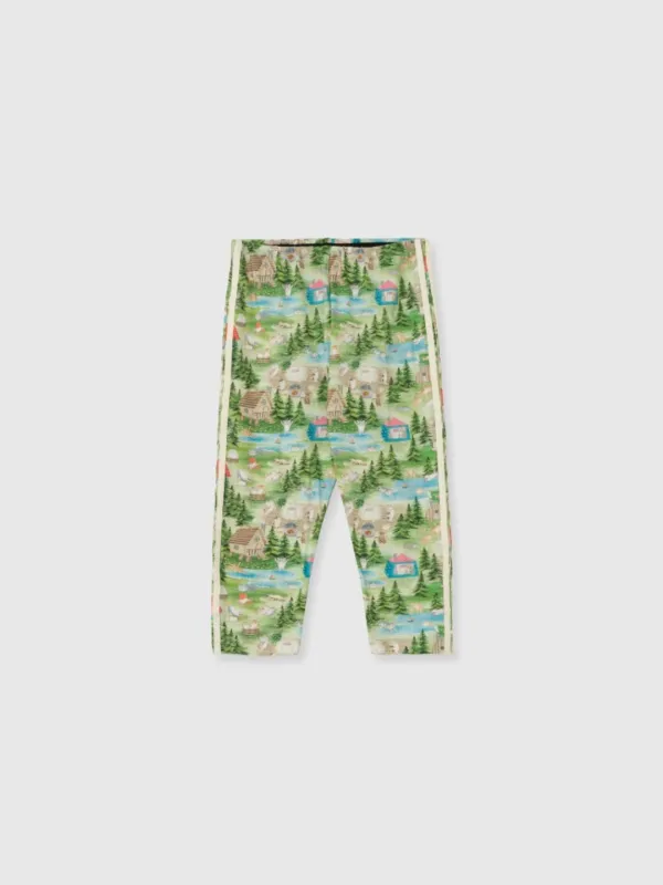 Mimi\'s garden leggings (Green)