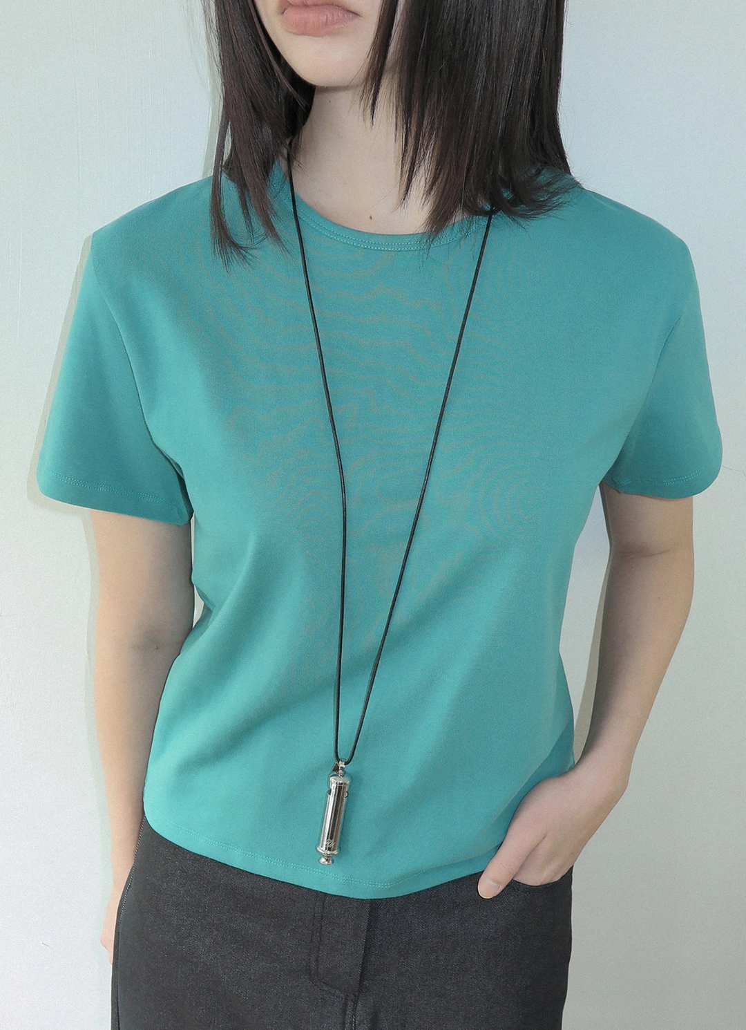 한올 Mini More Tee (Blue-Green) 상품 이미지 2