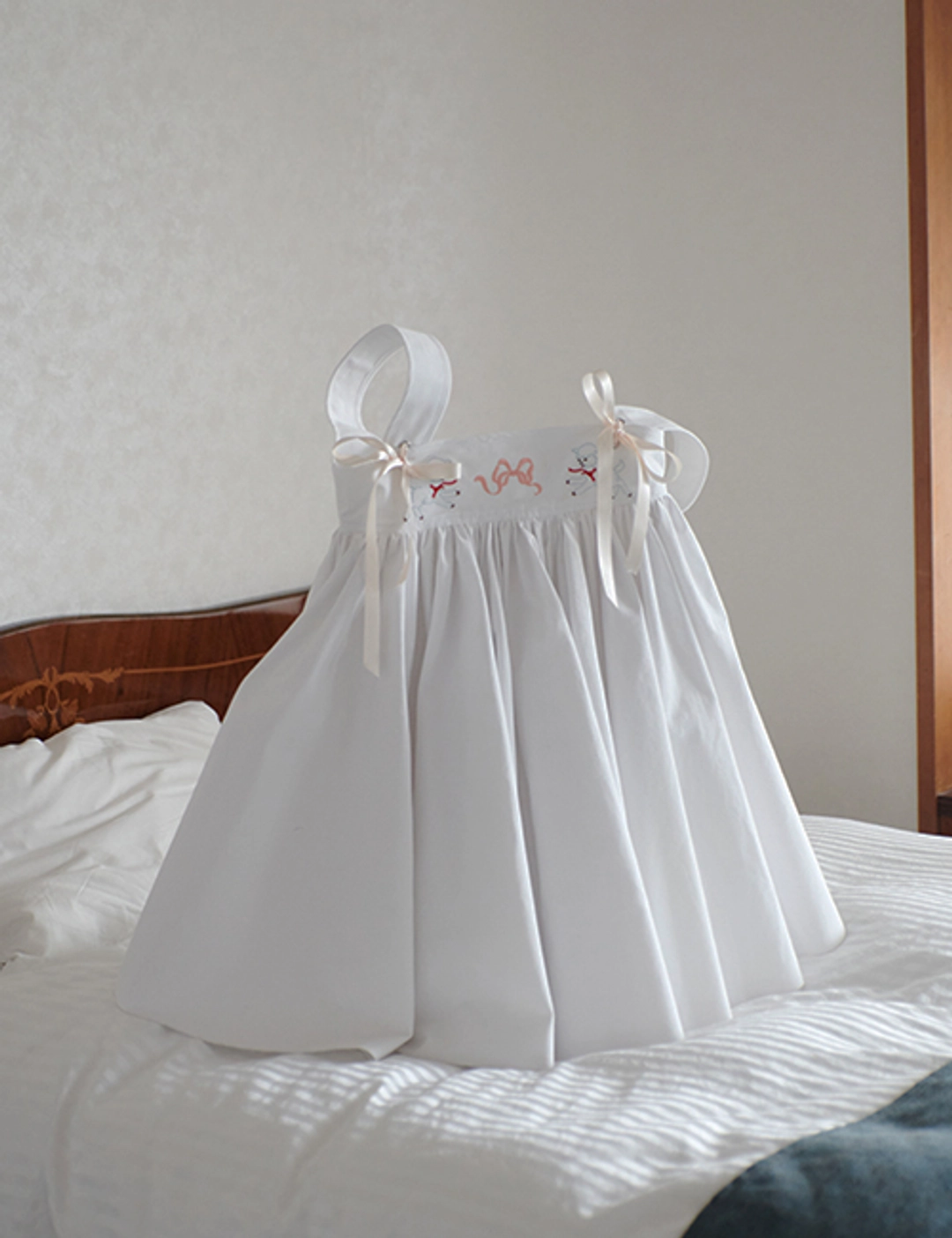 프레클 corset mini dress in white 상품 이미지 2