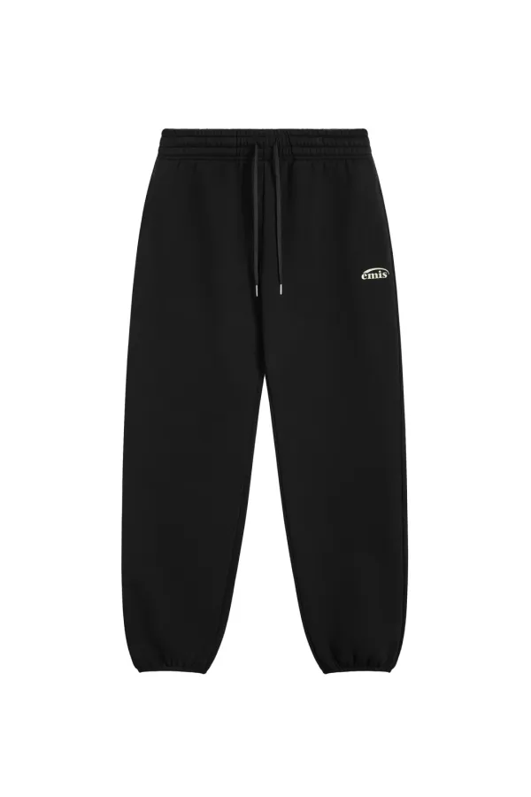 LOGO JOGGER SWEAT PANTS-BLACK