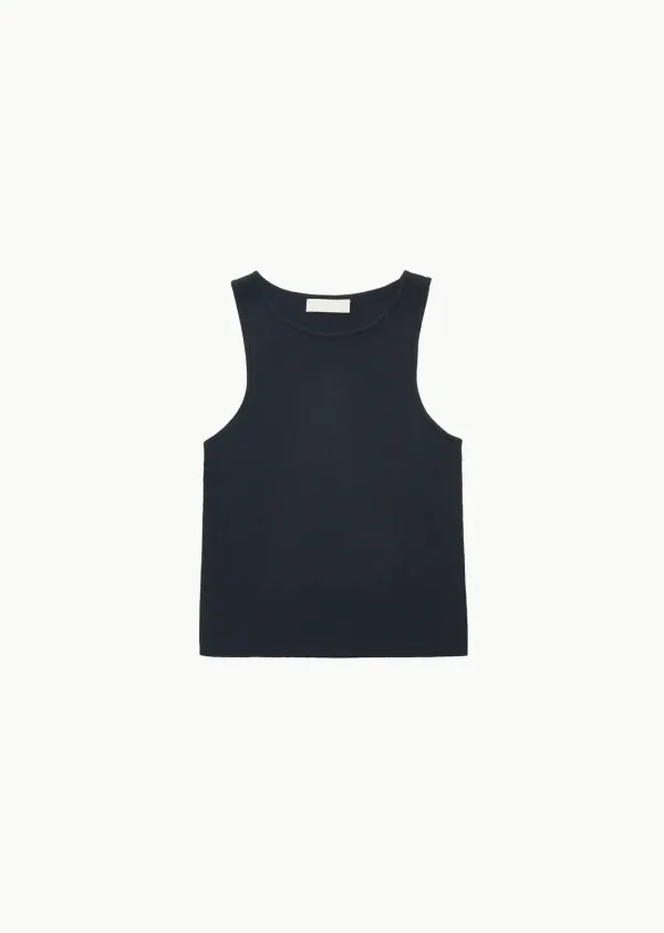 CUT-OUT SLEEVELESS TOP (3COLORS)
