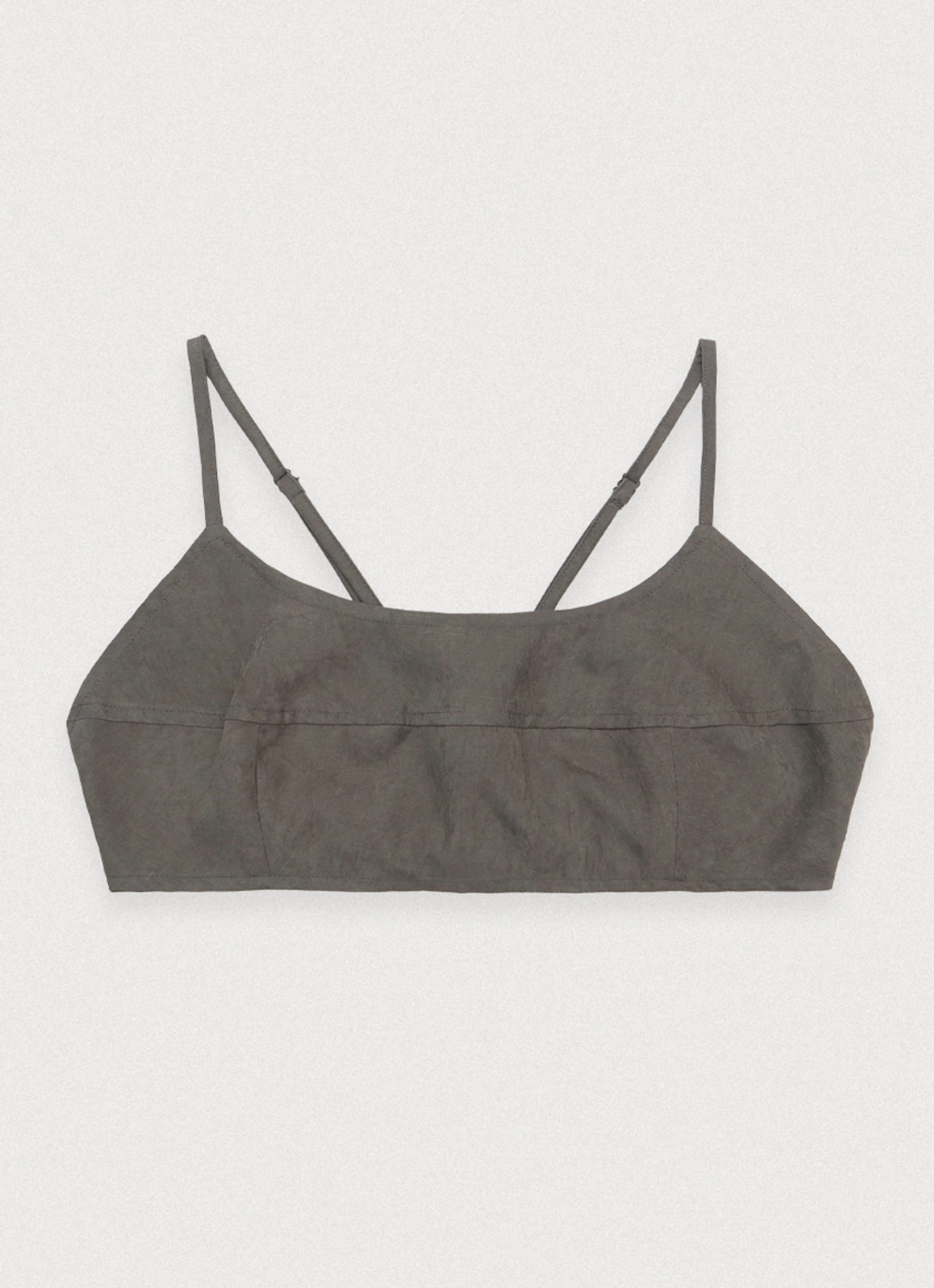 포에토 Petit suede bra top - brown 상품 이미지 3