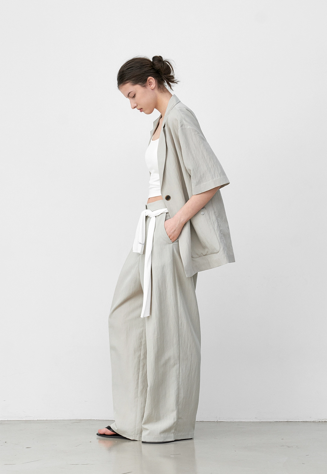 아뜰리에 나인 (JK-3069) MONO SET-UP OVER FIT JACKET 상품 이미지 3