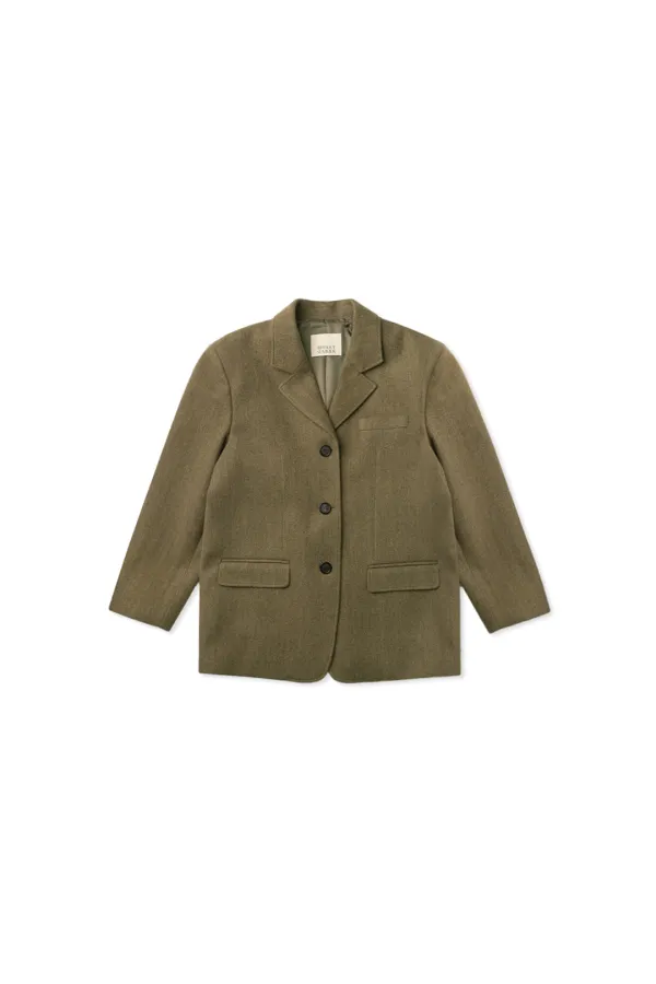 Mago herringbone jacket_beige