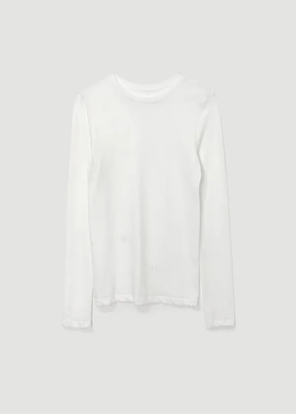 Slubbed long sleeve (화이트)